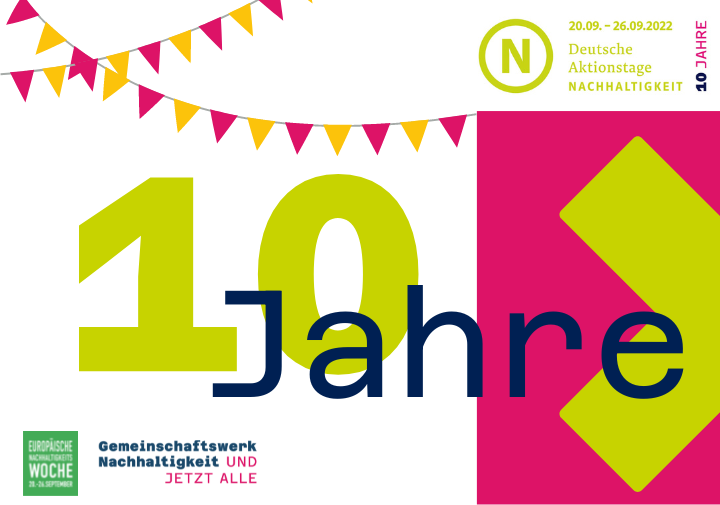 10 Jahre Engagement, 17.000 Aktionen, 10 Jubiläumsprojekte!