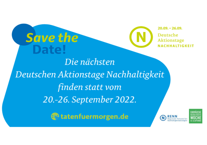 Die Deutschen Aktionstage Nachhaltigkeit 2022