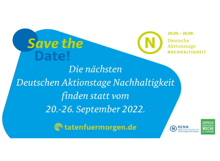 Die Deutschen Aktionstage Nachhaltigkeit 2022