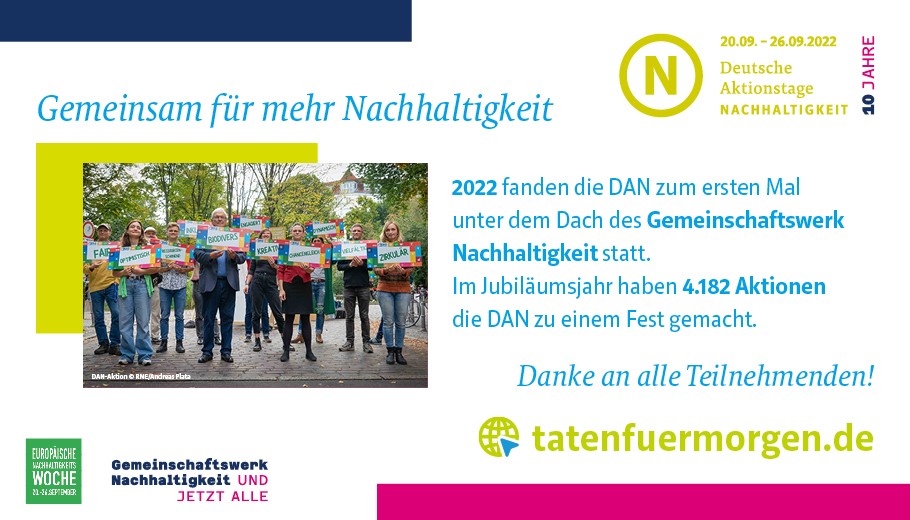 Die DAN 2022 - Danke!