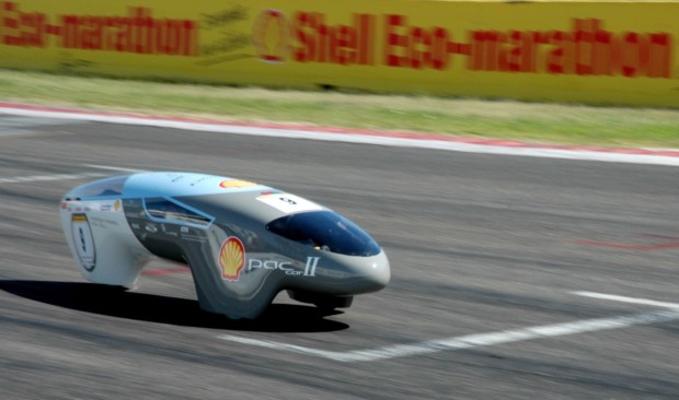 Bild 8: Weltrekordauto Paccar2, 5385 km/l Benzinäquivalent