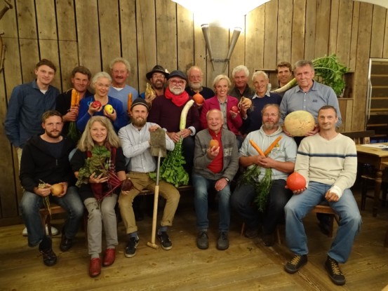 Bild 5: Vorbereitungsgruppe für die Konferenz im Chiemgau