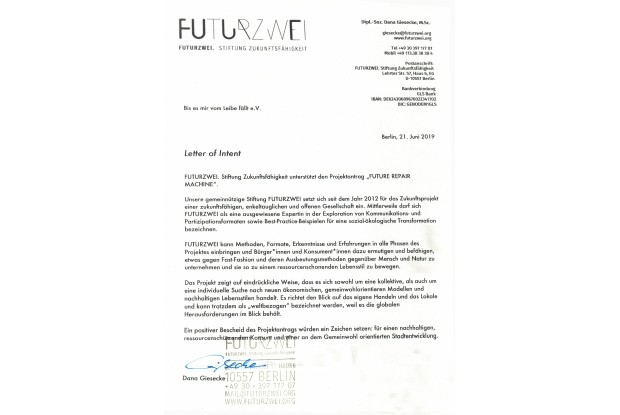 Bild 3: letter of intent / Futur Zwei