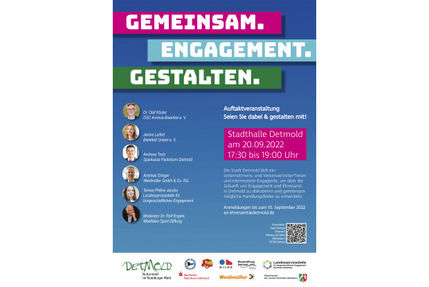 Gemeinsam.Engagement.Gestalten 20.09.22 Detmold