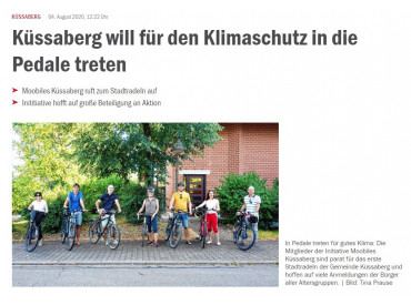 Mitglieder der Initiative Moobiles Küssaberg Mitglieder der Initiative Moobiles Küssaberg