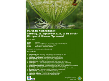 Programm Markt der Nachhaltigkeit Programm Markt der Nachhaltigkeit