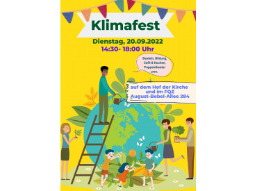 Flyer Klimafest in der Vahr