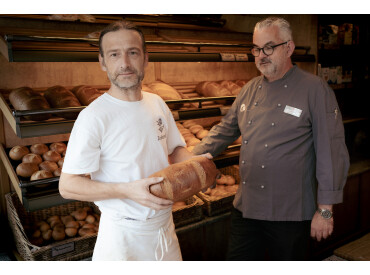 Lars Asbach bei der Traditionsbäckerei Sievert